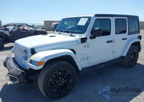 2023 Jeep Wrangler 4Xe Sahara 4X4 from USA, damaged, VIN 1C4JJXP61PW536631